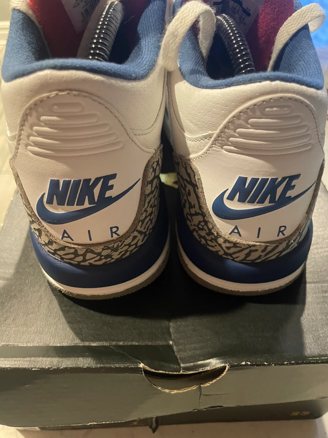 True blue Jordan 3’s - photo 5