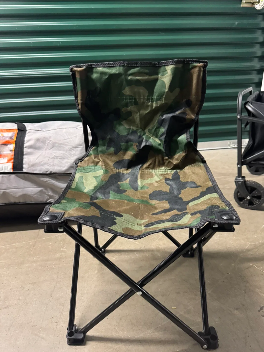 Ozark Trail Backpacking Chair - Camo + kit of chairs for kids image indicator(2)