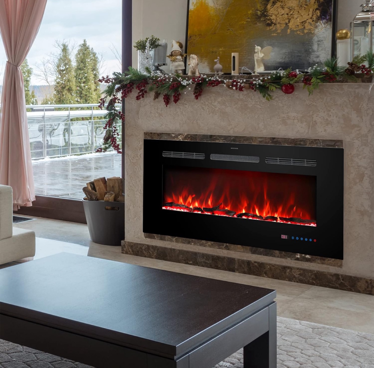 Electric Fireplace Insert, 30-inch - photo 2