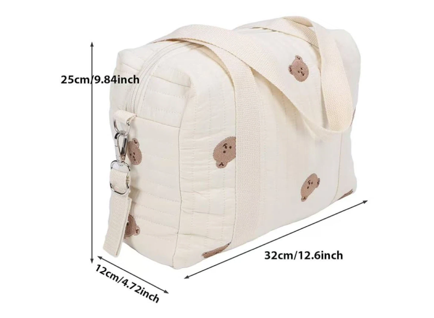 Bear Design Diaper Bag - 12.6" x 9.8" - photo 3