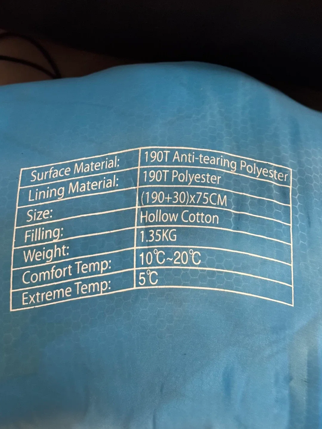 Wakeman Outdoors & Tuphen Sleeping Bag image indicator(4)