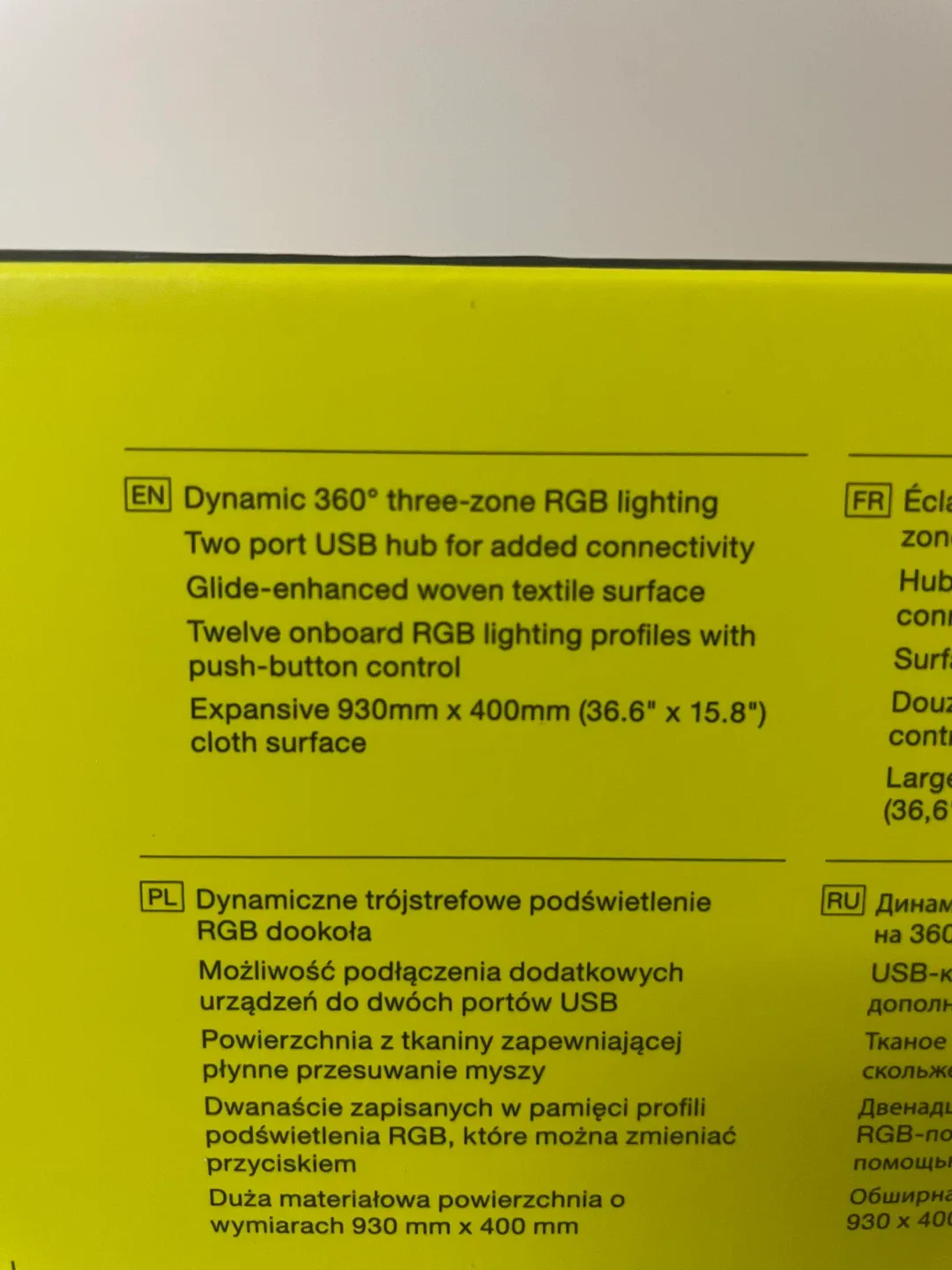 Corsair MM700 RGB Extended Gaming Mouse Pad - NEW image indicator(2)