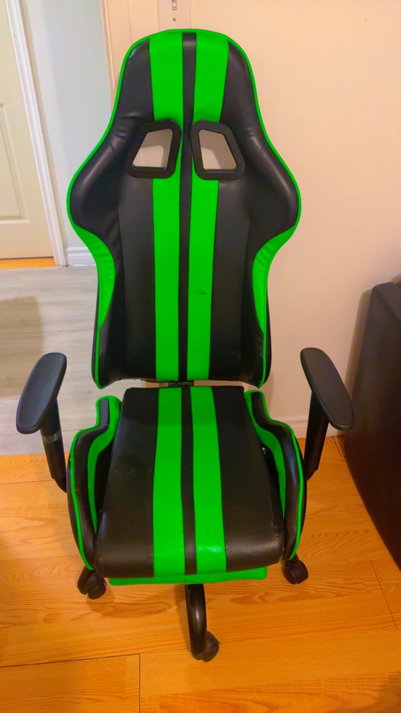 Green & Black Gaming Chair