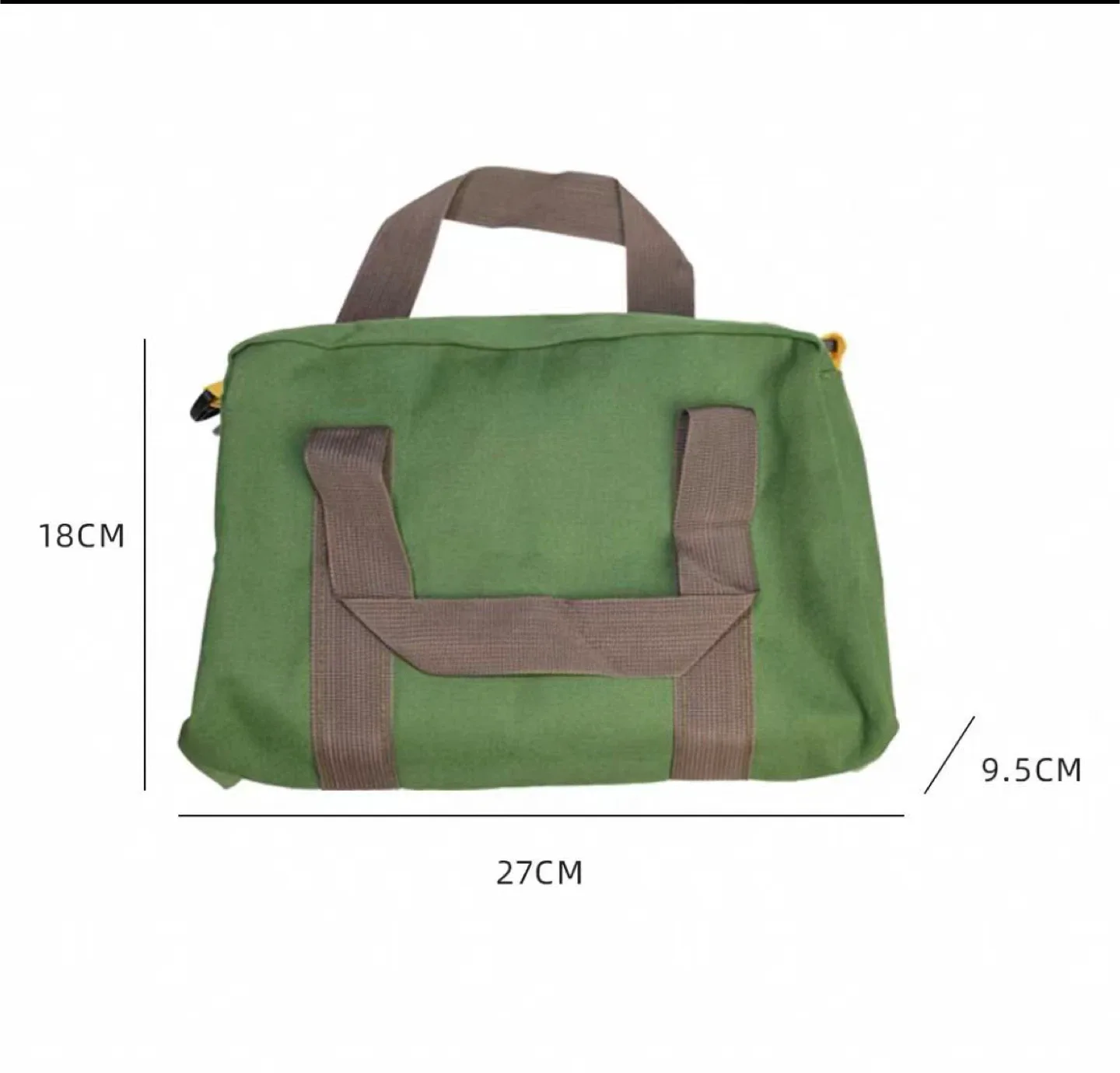 Green Canvas Tool Bag - 27x18x9.5cm image indicator(2)