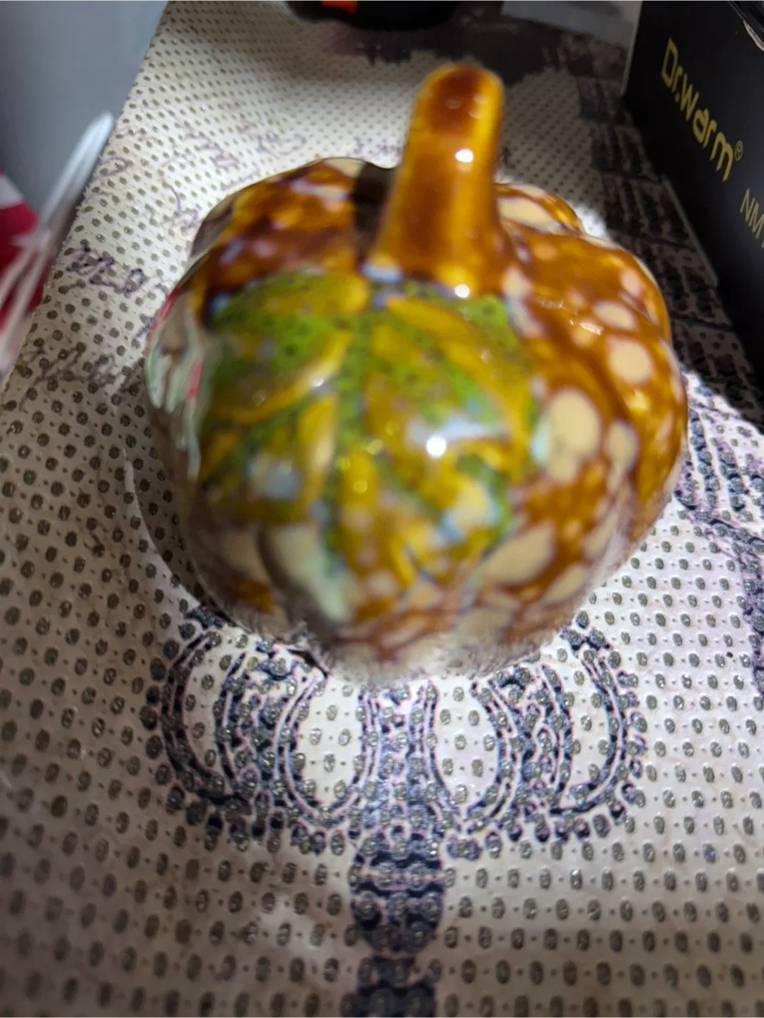 🧡 Ceramic Fall Pumpkin Decor - Set of 2 image indicator(4)