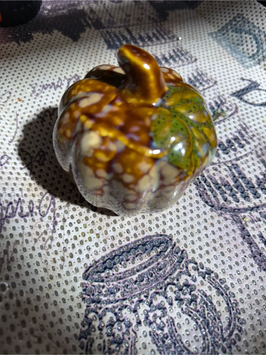 🧡 Ceramic Fall Pumpkin Decor - Set of 2 image indicator(6)