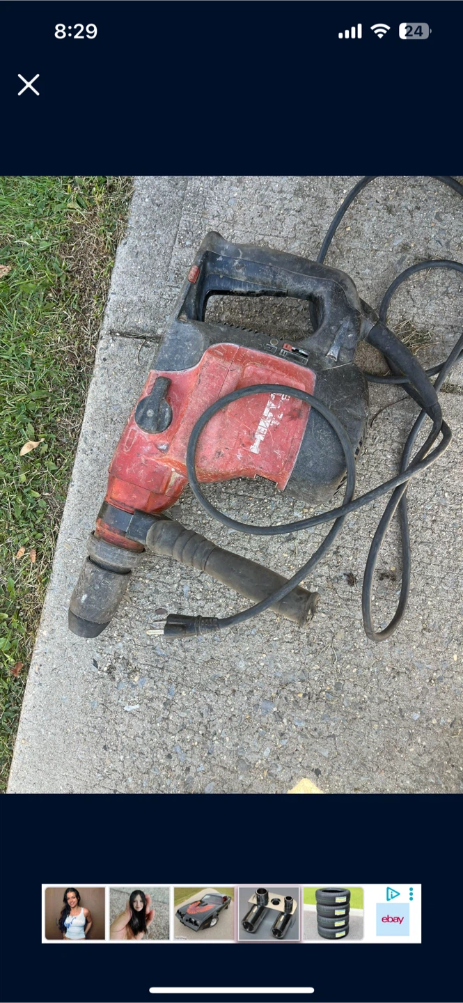 HILTI.  TE 76.  Demo. Hammer.