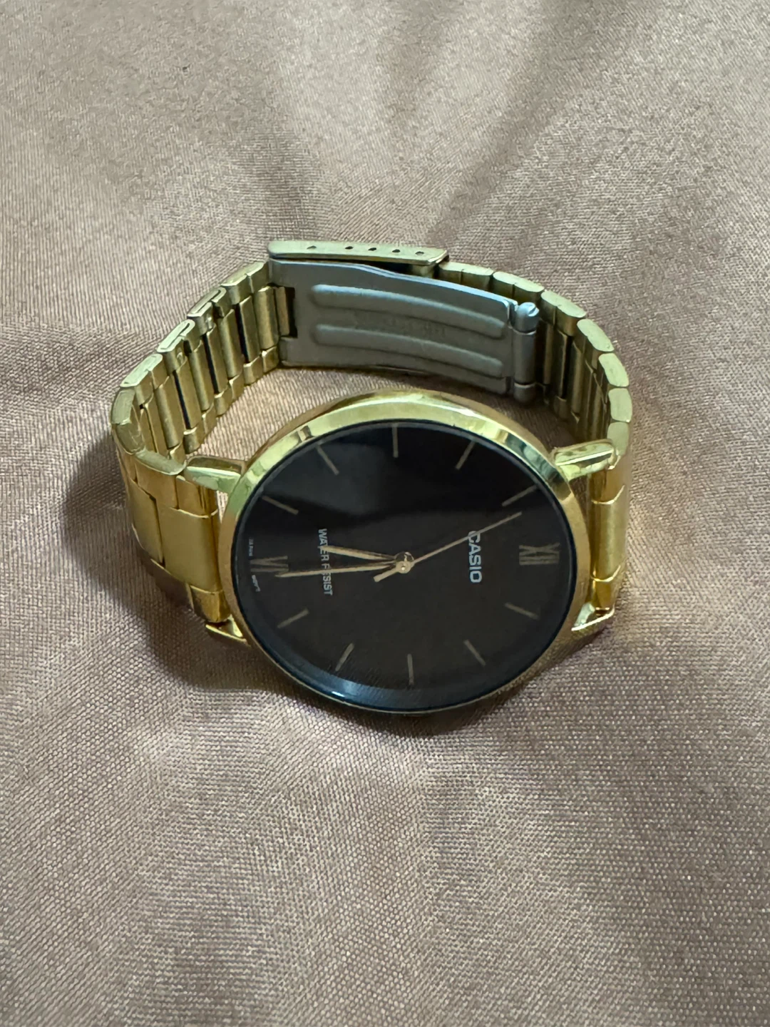 Casio Water Resist Gold Watch - photo 2