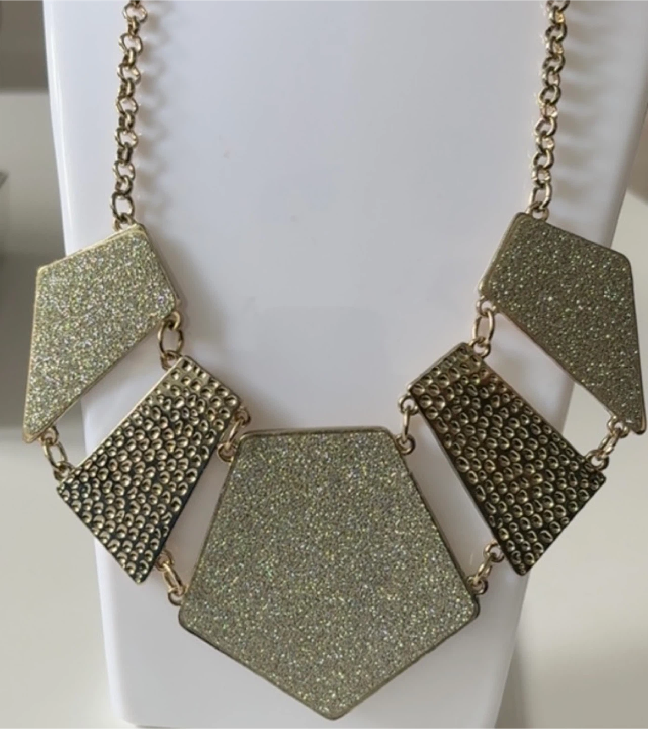 Statement Necklace - Gold Tone!