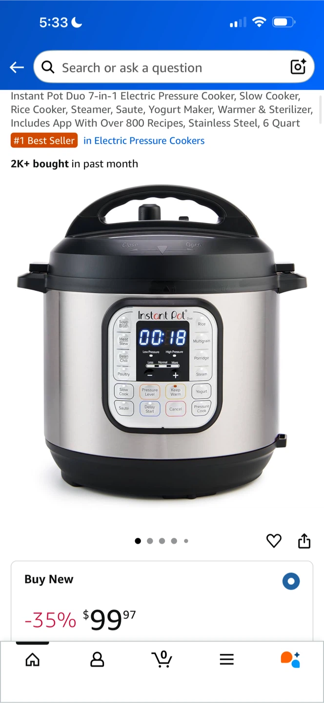 Instant Pot Duo 7 in 1 , 6qt - photo 2