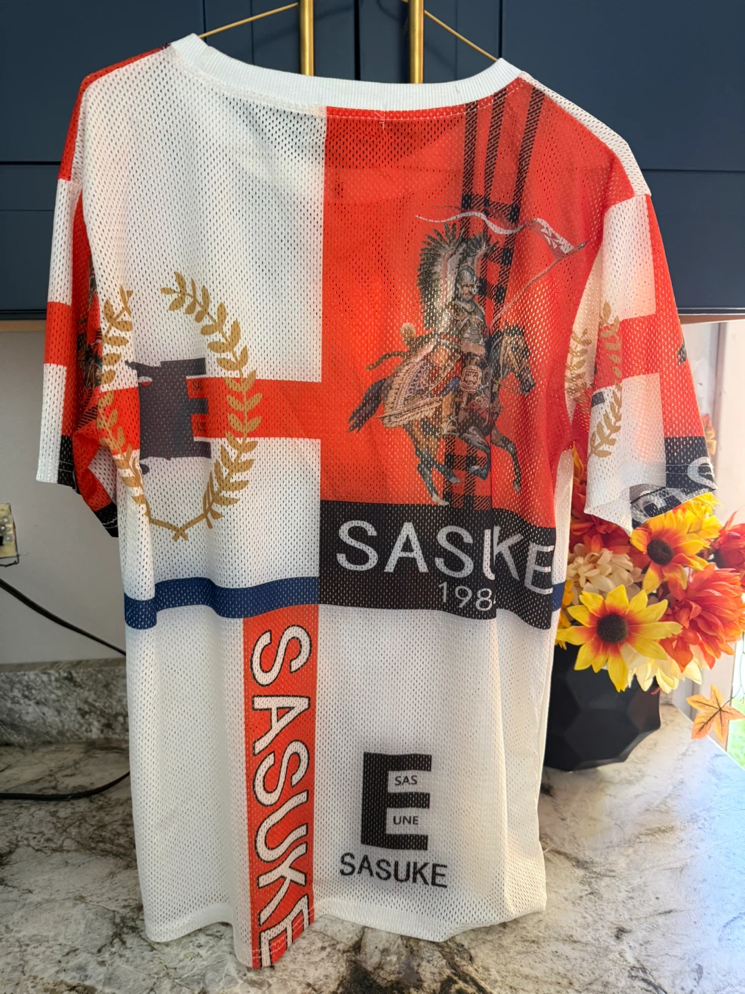 Sasuke 1984 Graphic Mesh T-Shirt M - photo 2