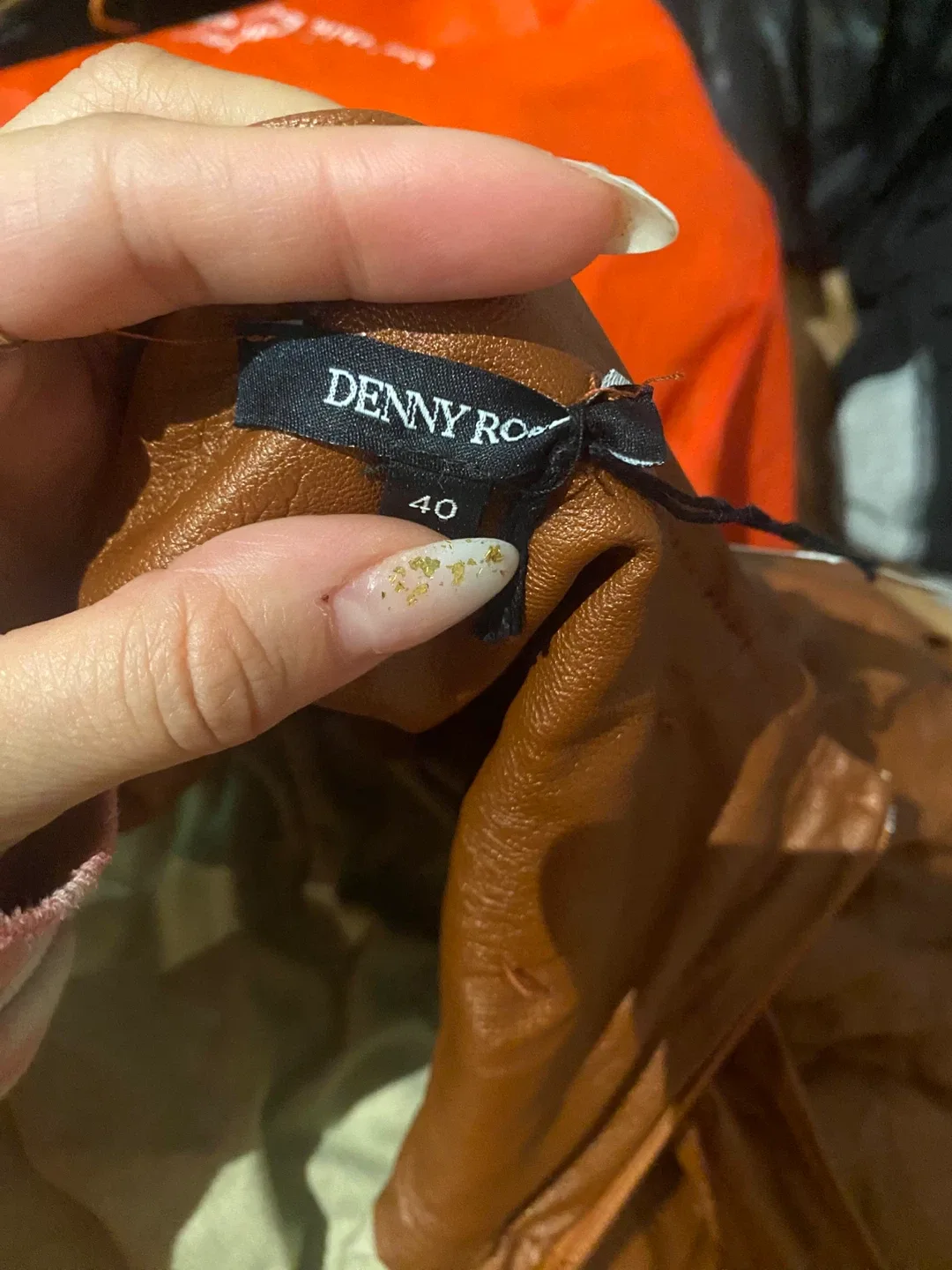 Denny Rose Italia Brown Skirt - Size 40 image indicator(4)