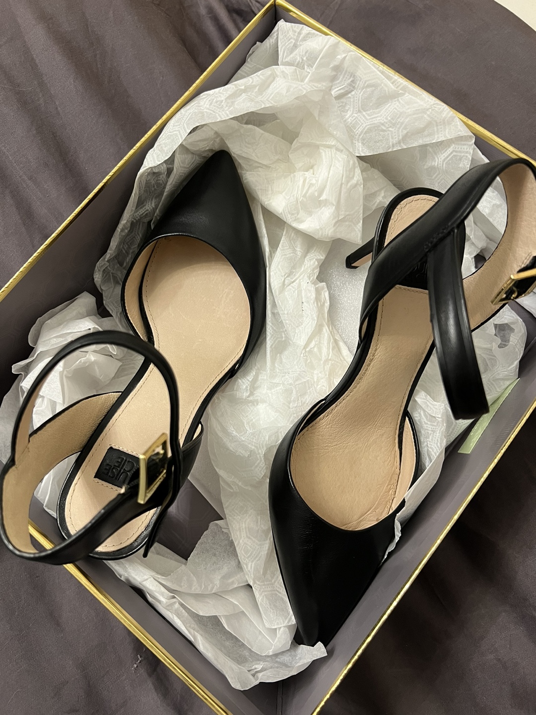 Louise et Cie Black Heels