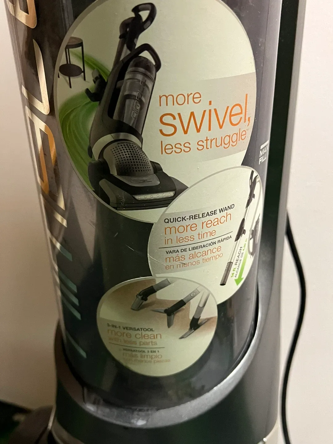 Electrolux NIMBLE 2 Upright Vacuum - Swivel image indicator(3)