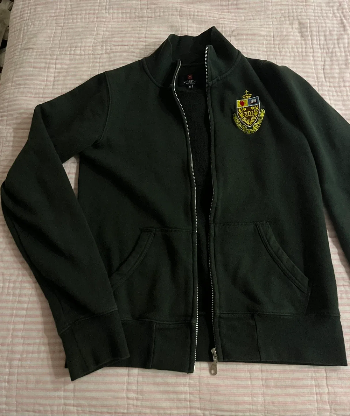 St.Joseph Morrow Park zip up sweater uniform thumbnail