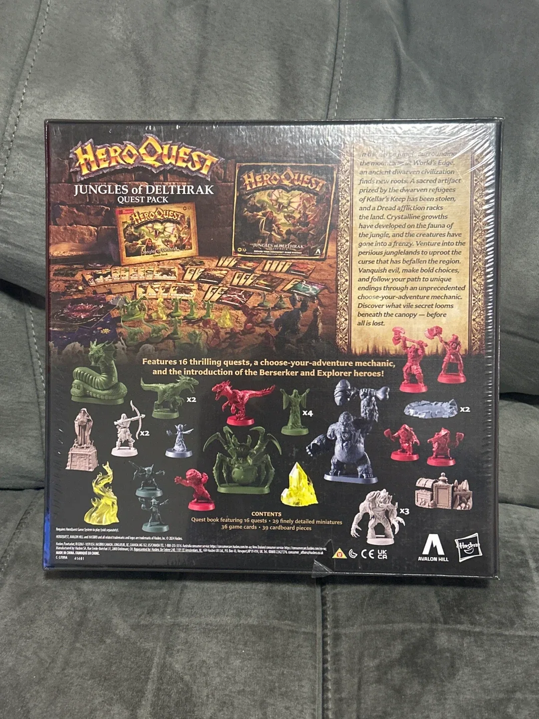 HeroQuest: Jungles of Delthrak Quest Pack - New! image indicator(2)