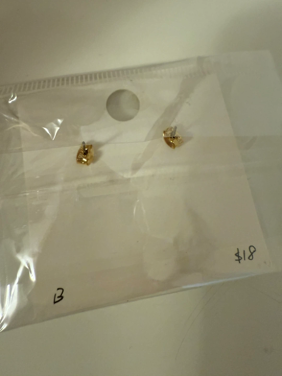 New Gold Earrings - Lock and Key new - photo 2