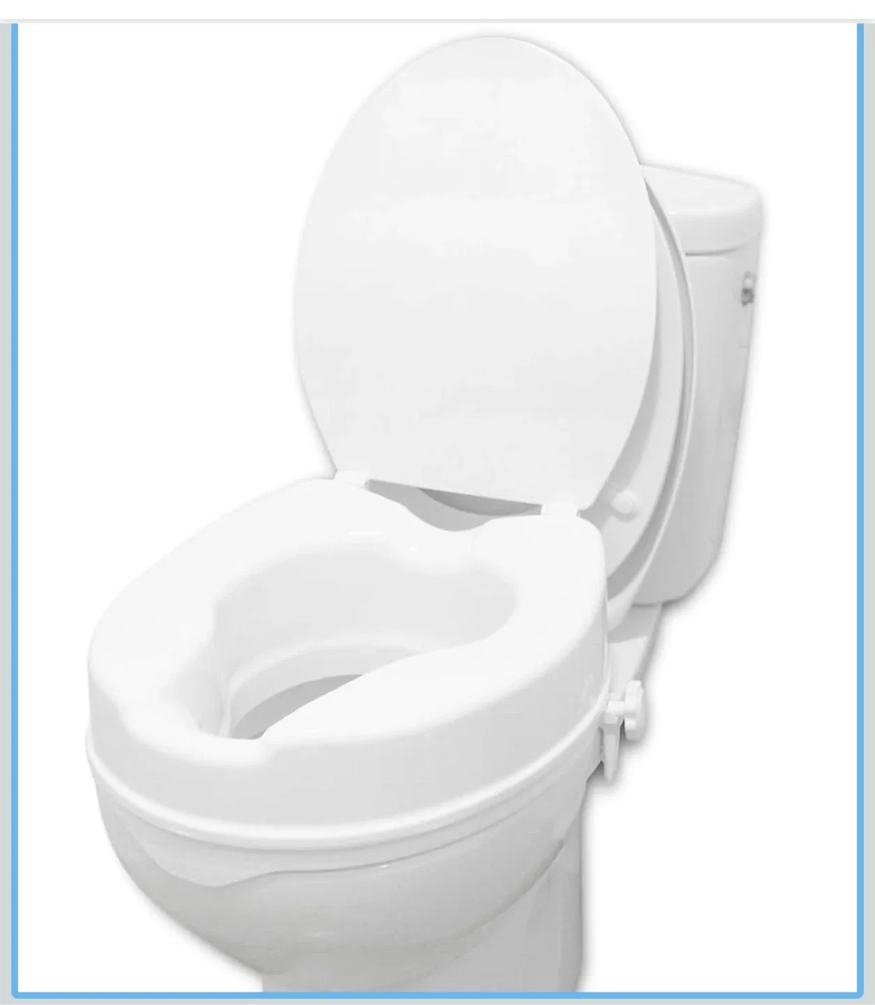 Raised Toilet Seat with Lid image indicator(5)
