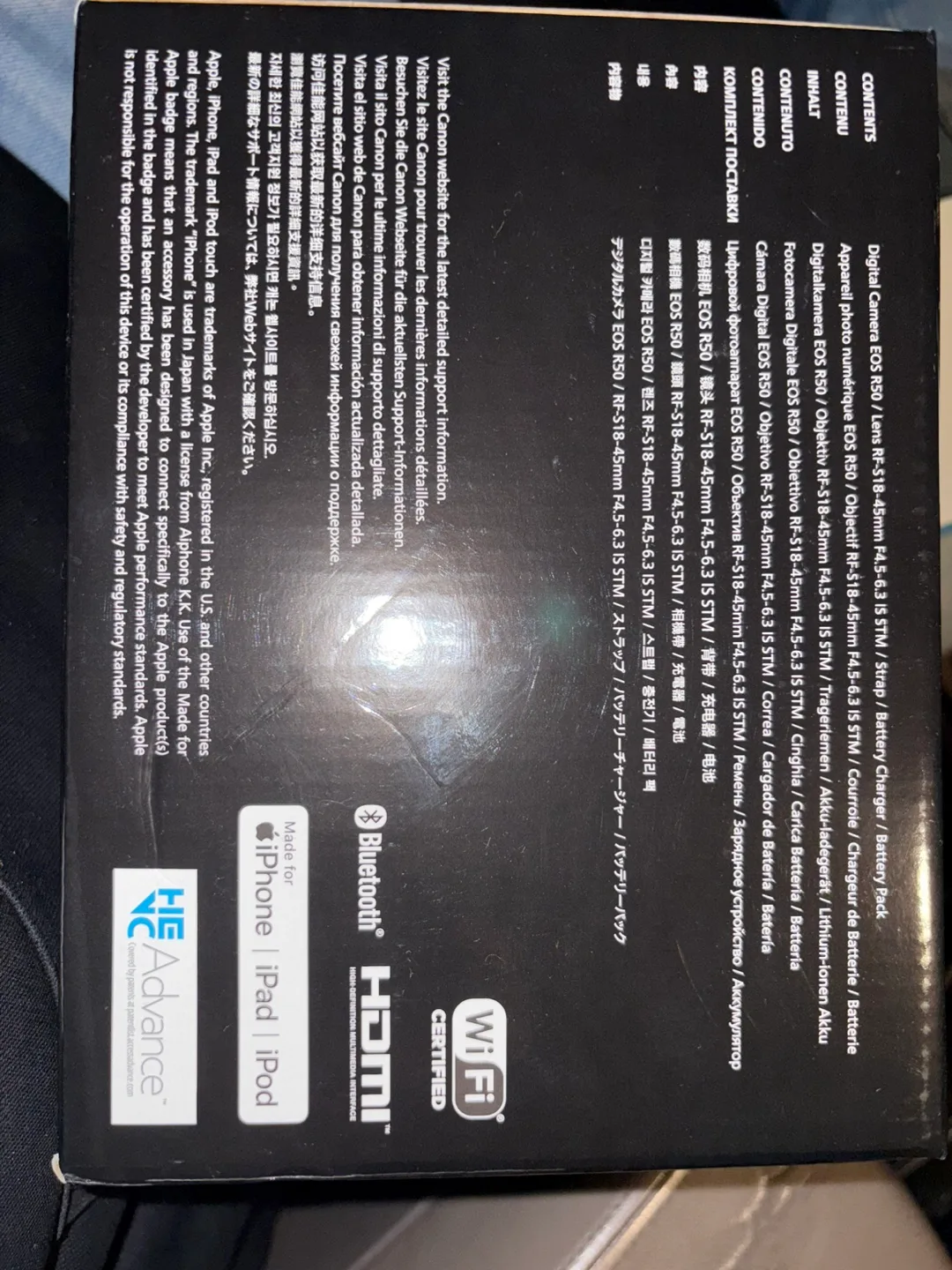 Canon EOS R50 with RF-S 18-45mm Lens Kit image indicator(3)