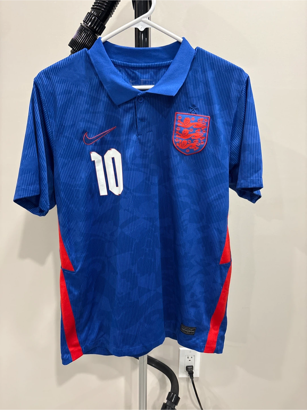 Nike England Rashford #10 Soccer Jersey