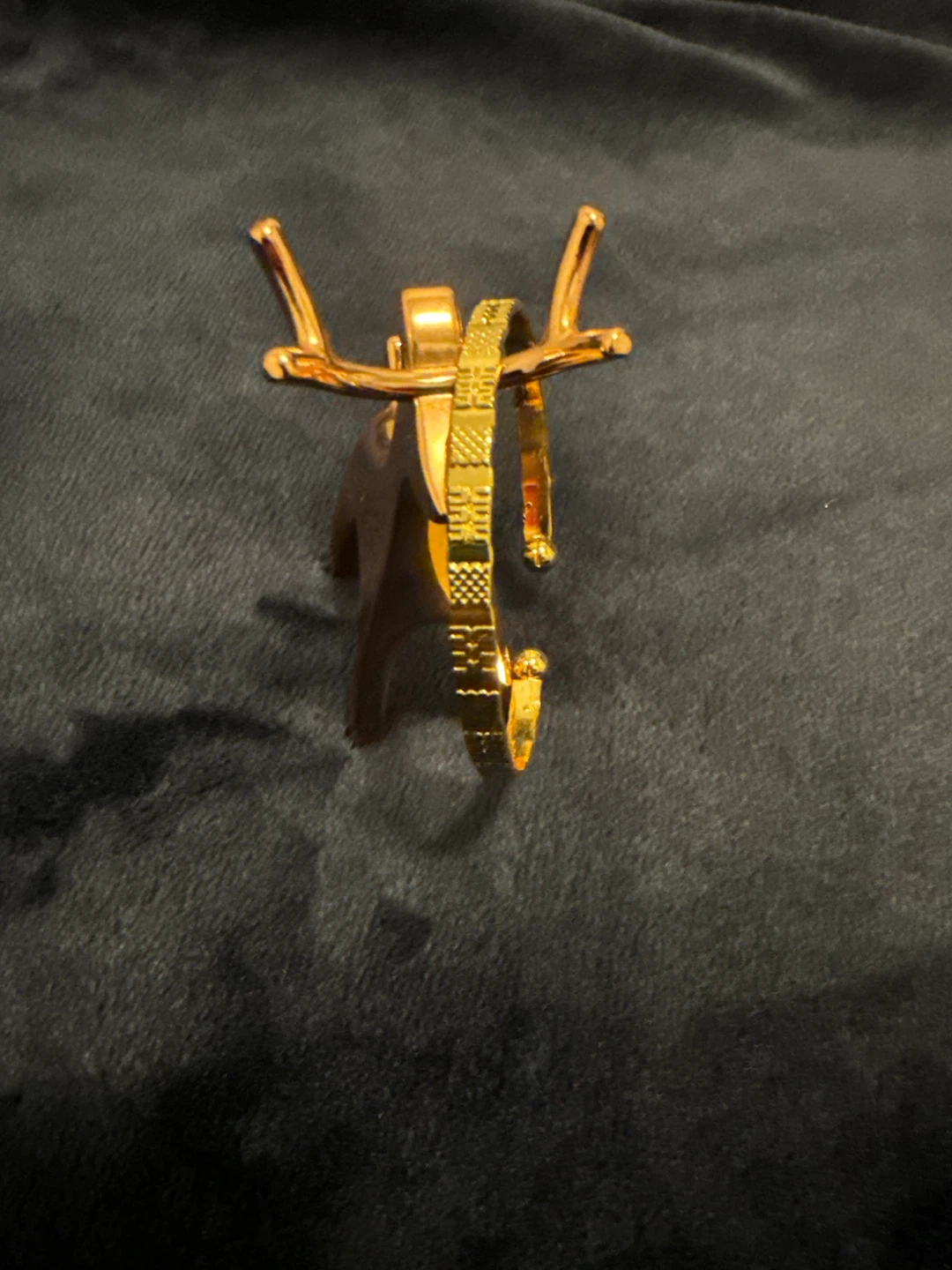 Set of Gold Tone Bracelets - photo 2