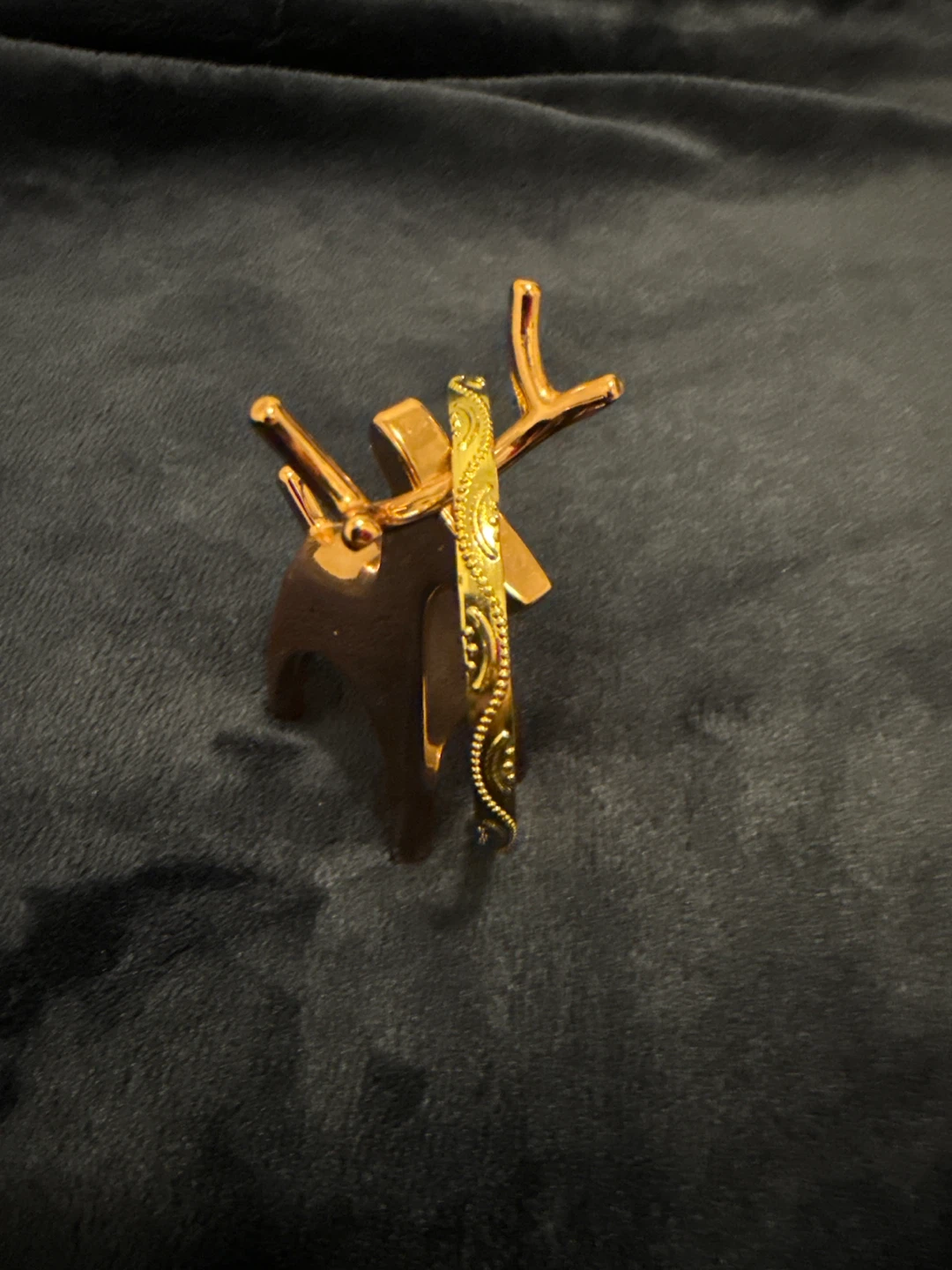 Set of Gold Tone Bracelets - photo 4