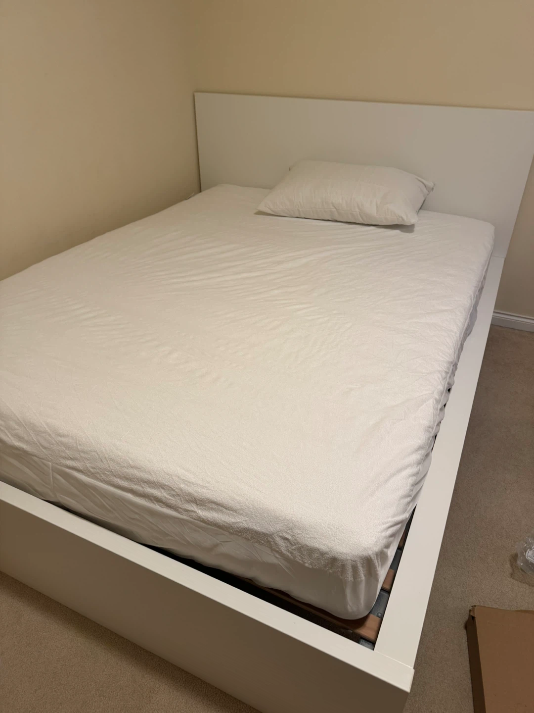 IKEA Malm White Queen Bed Frame & matters