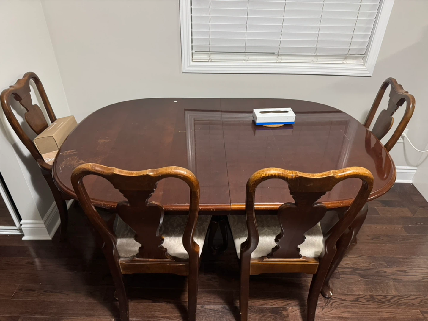 Dining Table with 6 Chairs - Wood