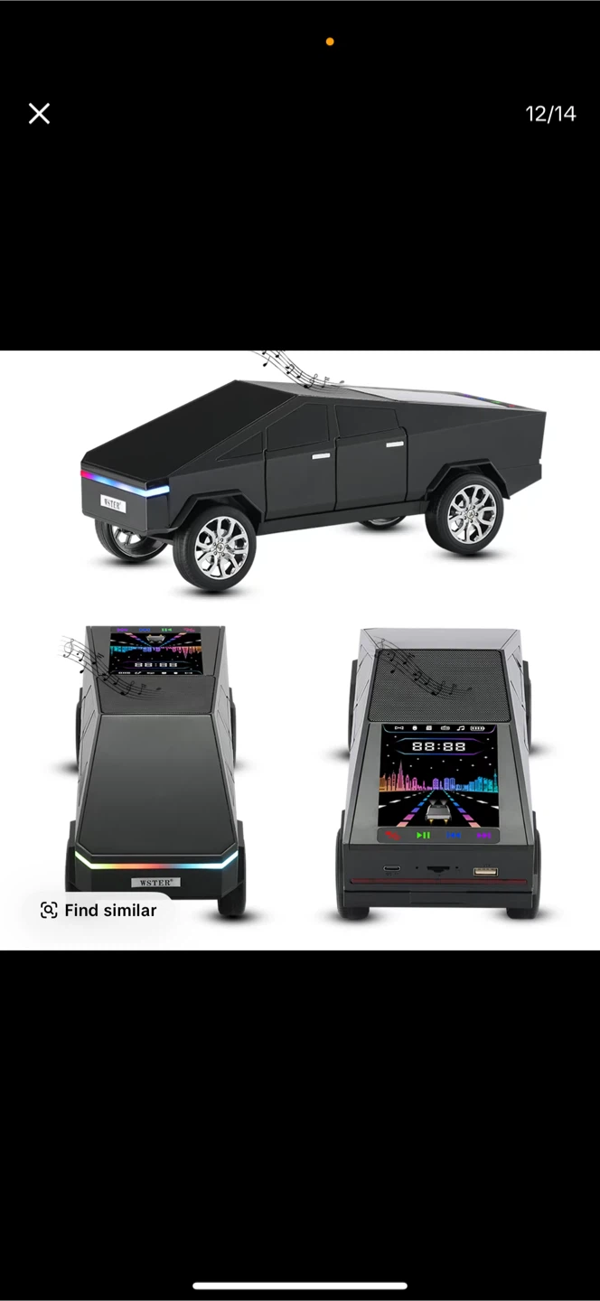 Tesla Cybertruck Bluetooth Speaker - photo 2