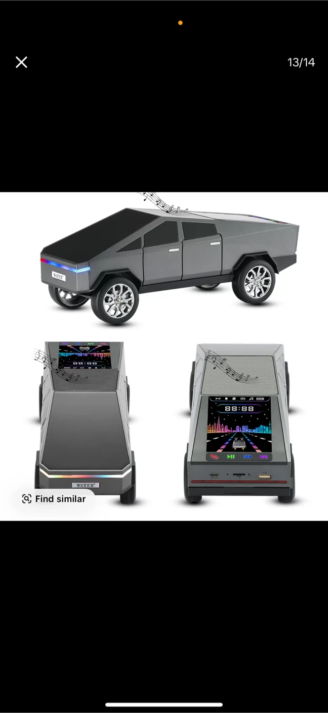 Tesla Cybertruck Bluetooth Speaker