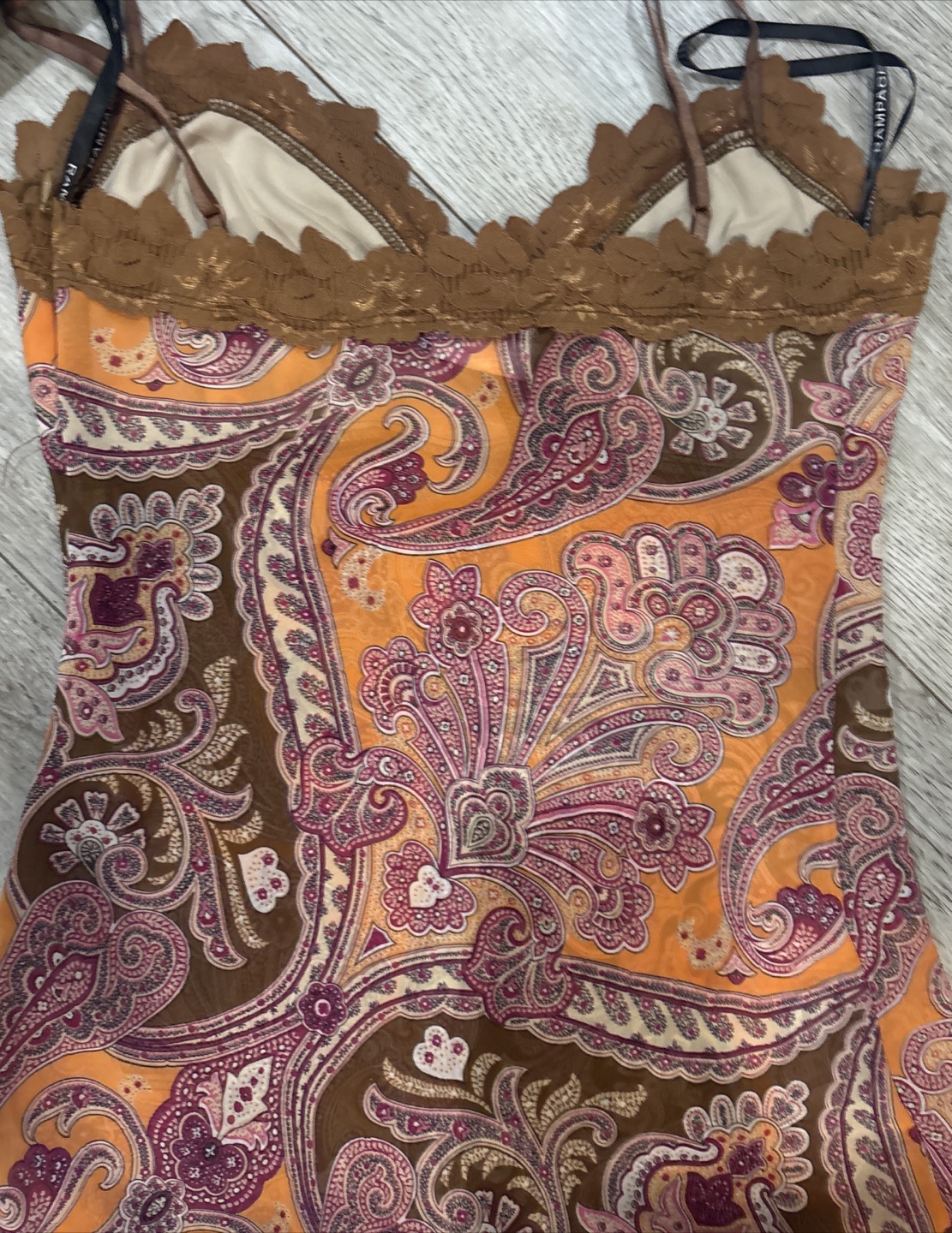 Rampage Paisley Print Tank Top - Size M - photo 4