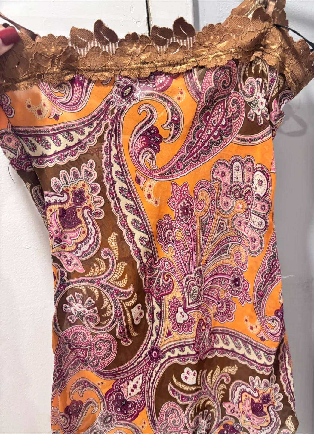 Rampage Paisley Print Tank Top - Size M image indicator(7)