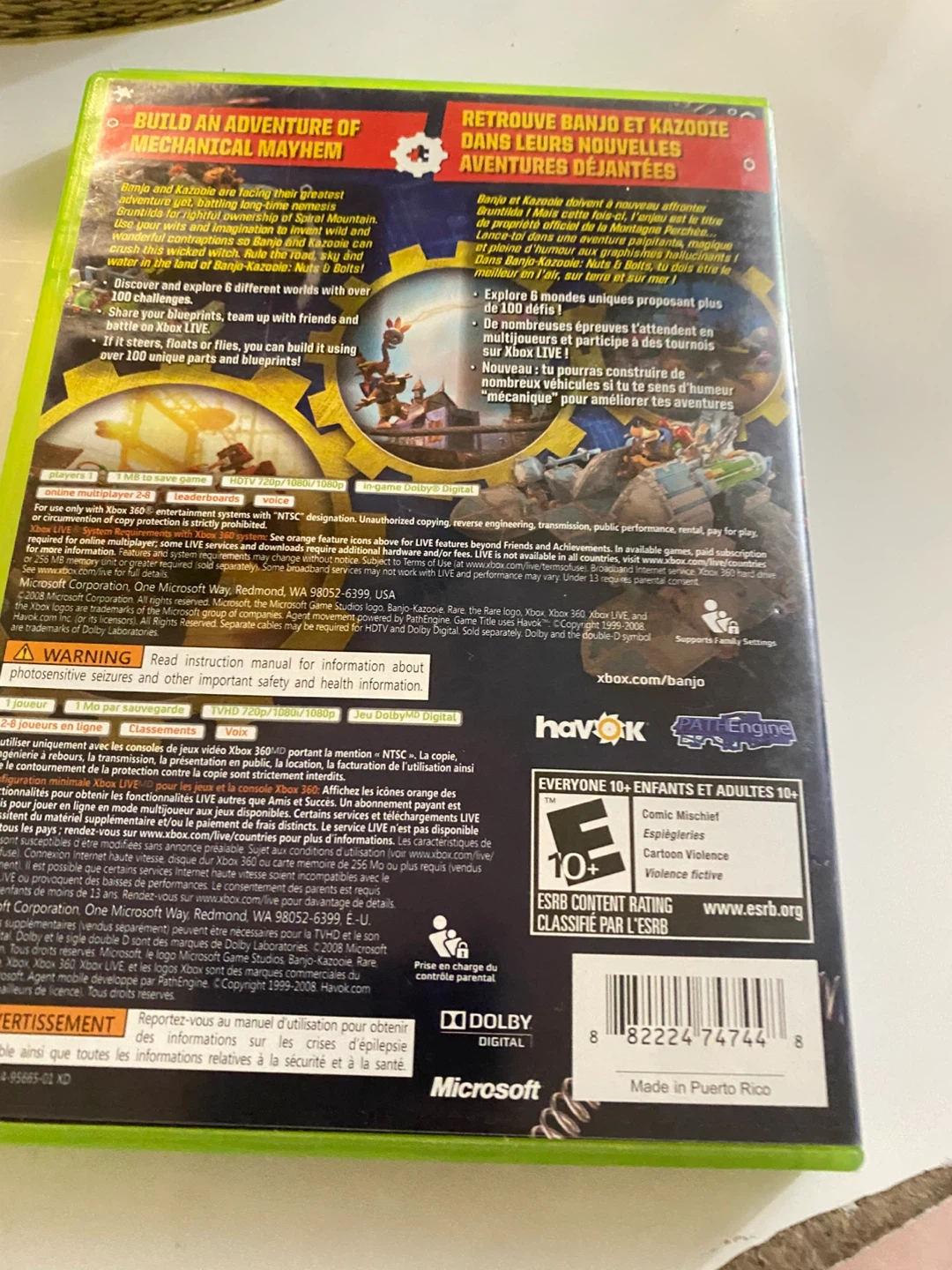 Banjo-Kazooie: Nuts & Bolts - Xbox 360 Game - photo 3