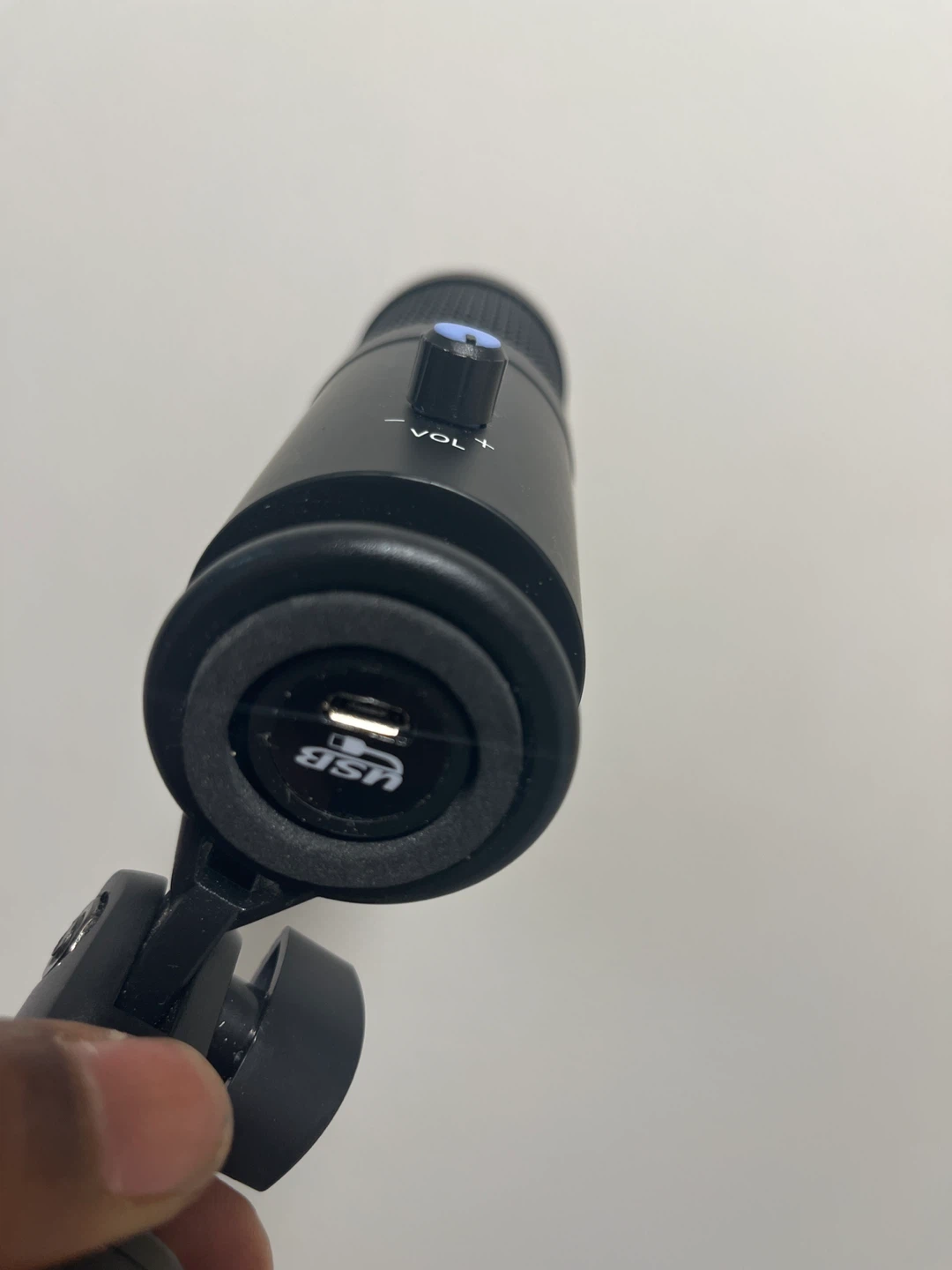 Black USB Microphone - photo 3