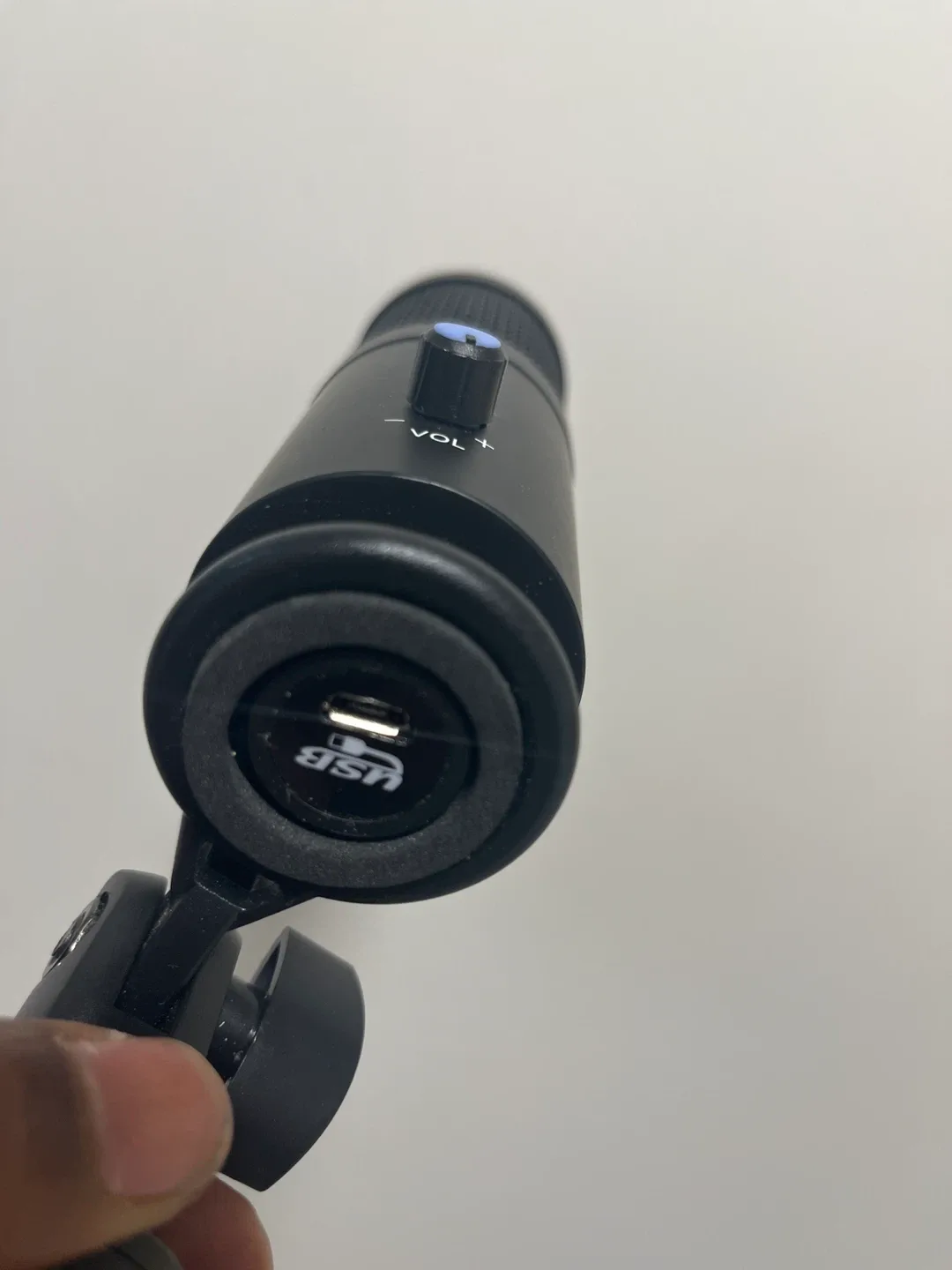 Black USB Microphone image indicator(3)