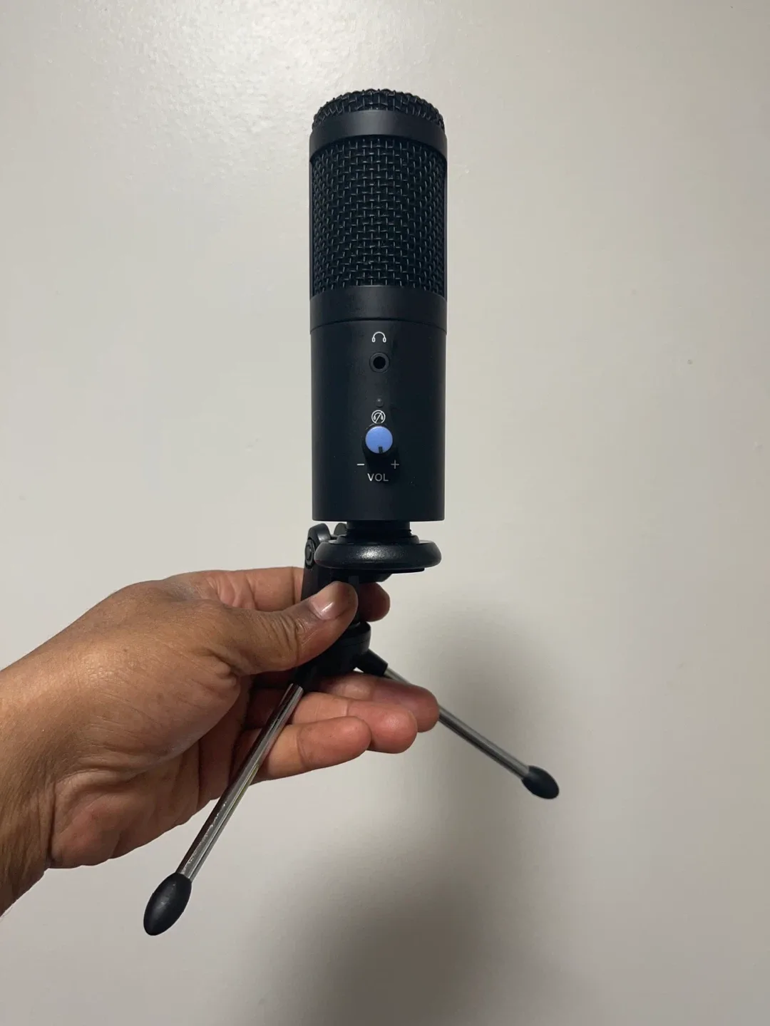 Black USB Microphone image indicator(2)