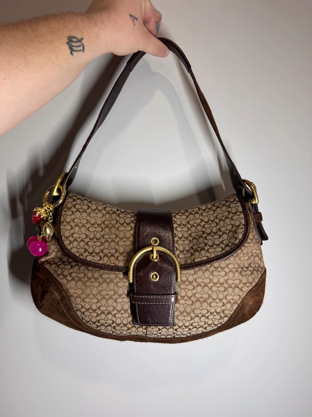 Vintage coach HOBO large