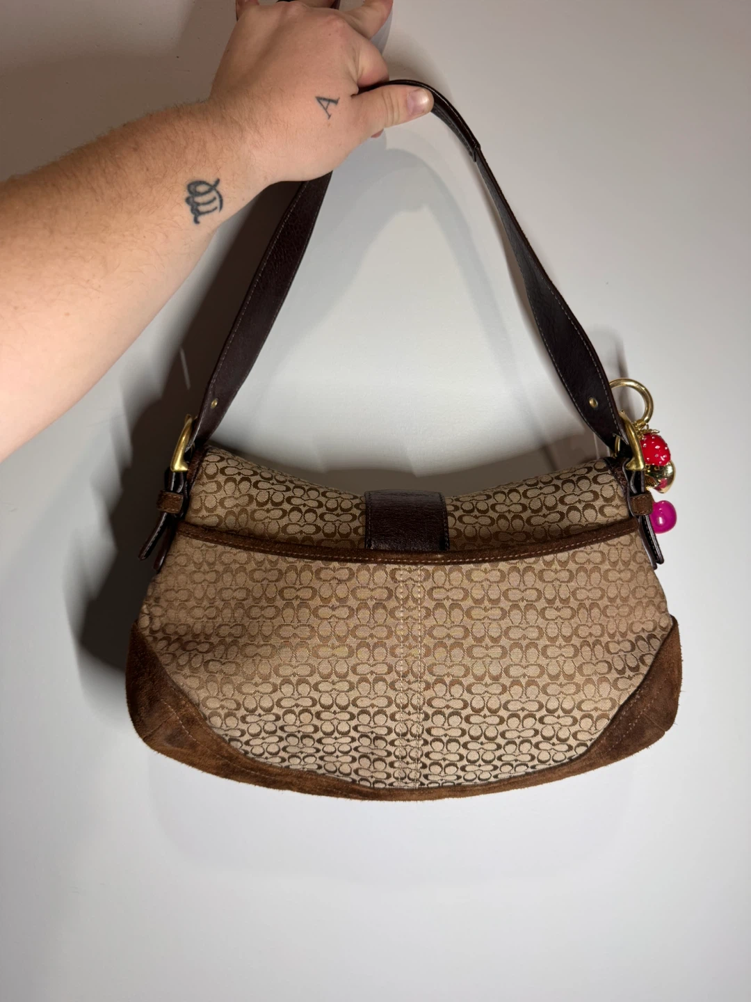Vintage coach HOBO large - photo 2