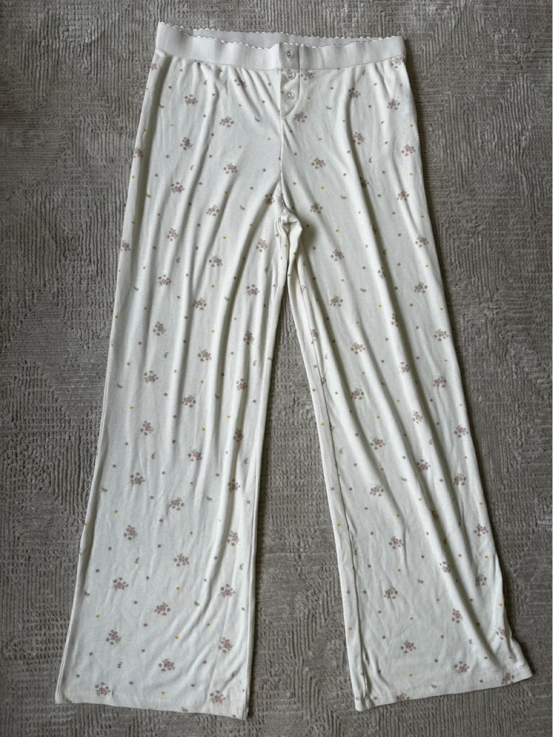 Forever 21 Floral Lounge Pants - Size L thumbnail