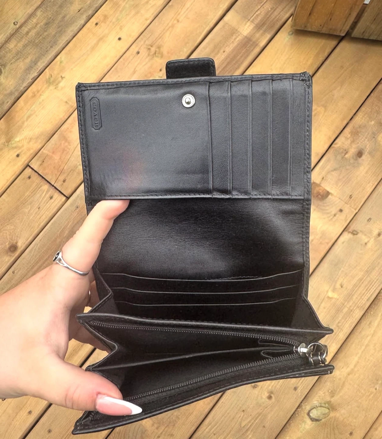Vintage coach wallet - photo 2