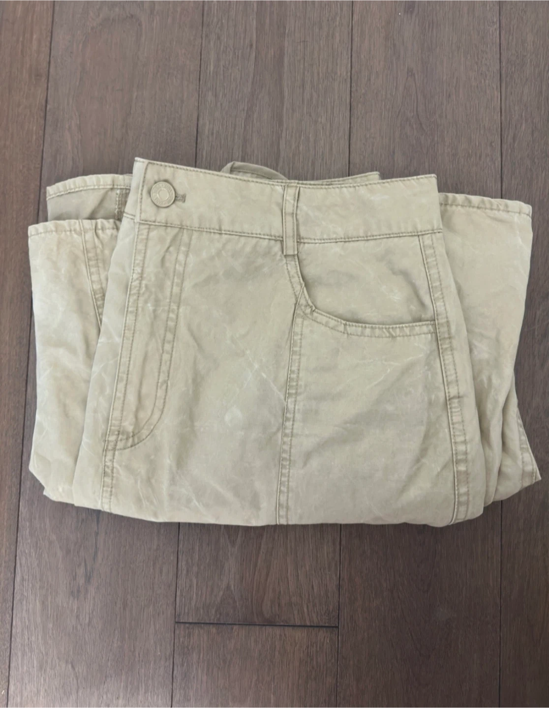 Zara Beige Midi Skirt - photo 2