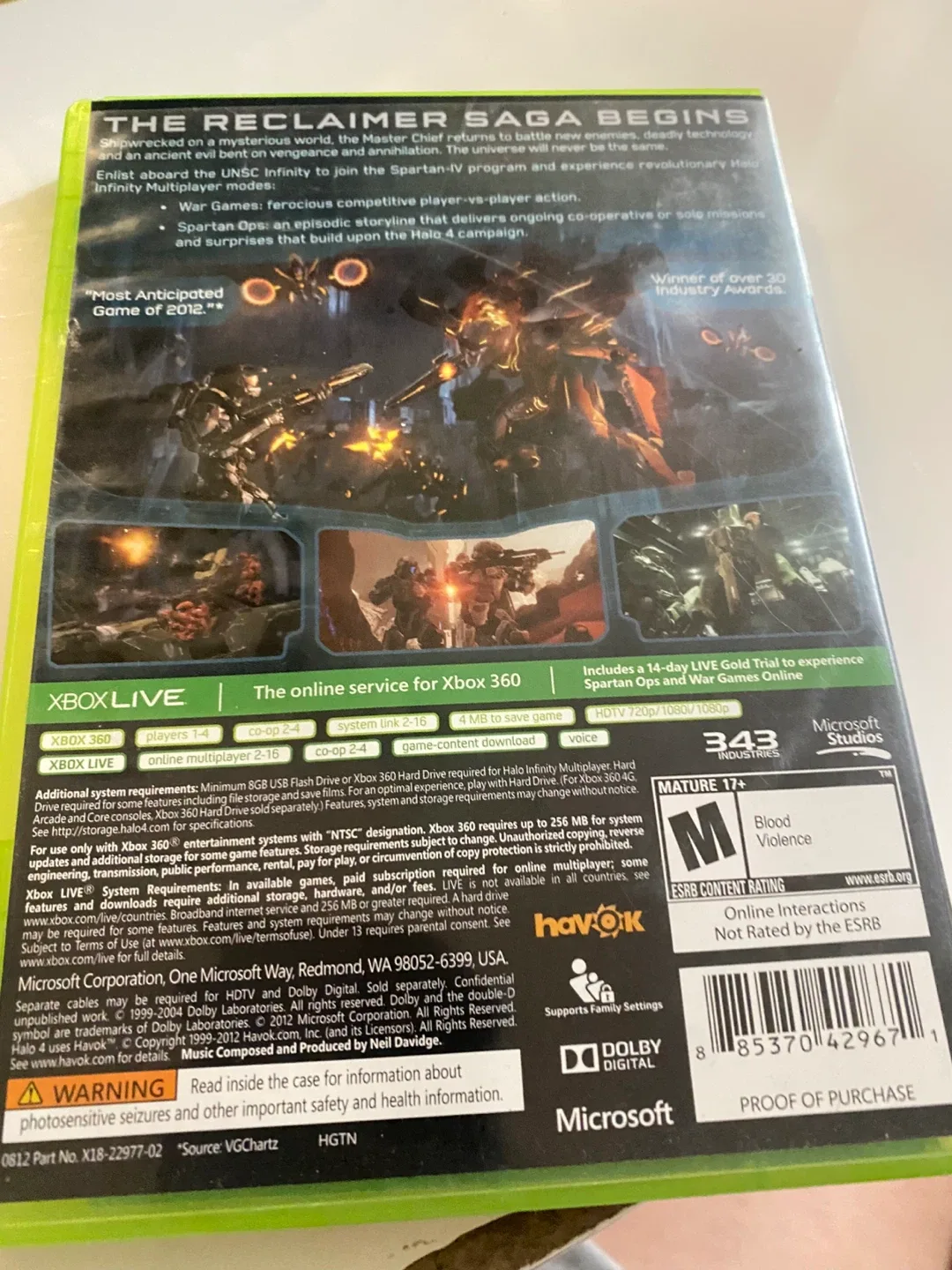 Halo 4 for Xbox 360 image indicator(4)