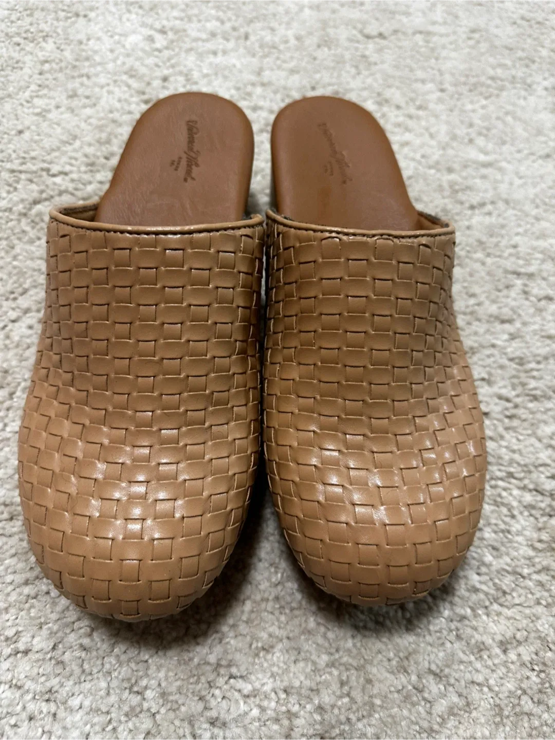 Universal Thread Woven Mules Size 8 thumbnail