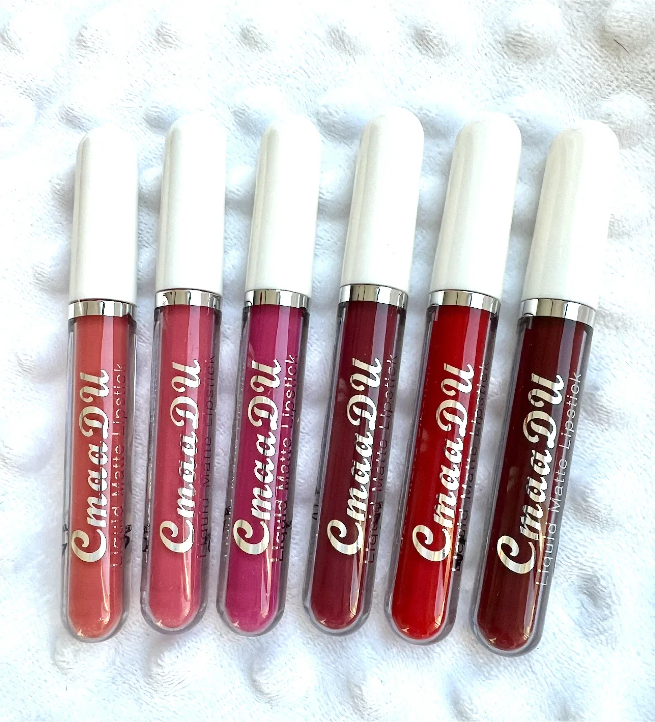 CmaaDu Liquid Matte Lipstick Set - 6 Colours image indicator(2)