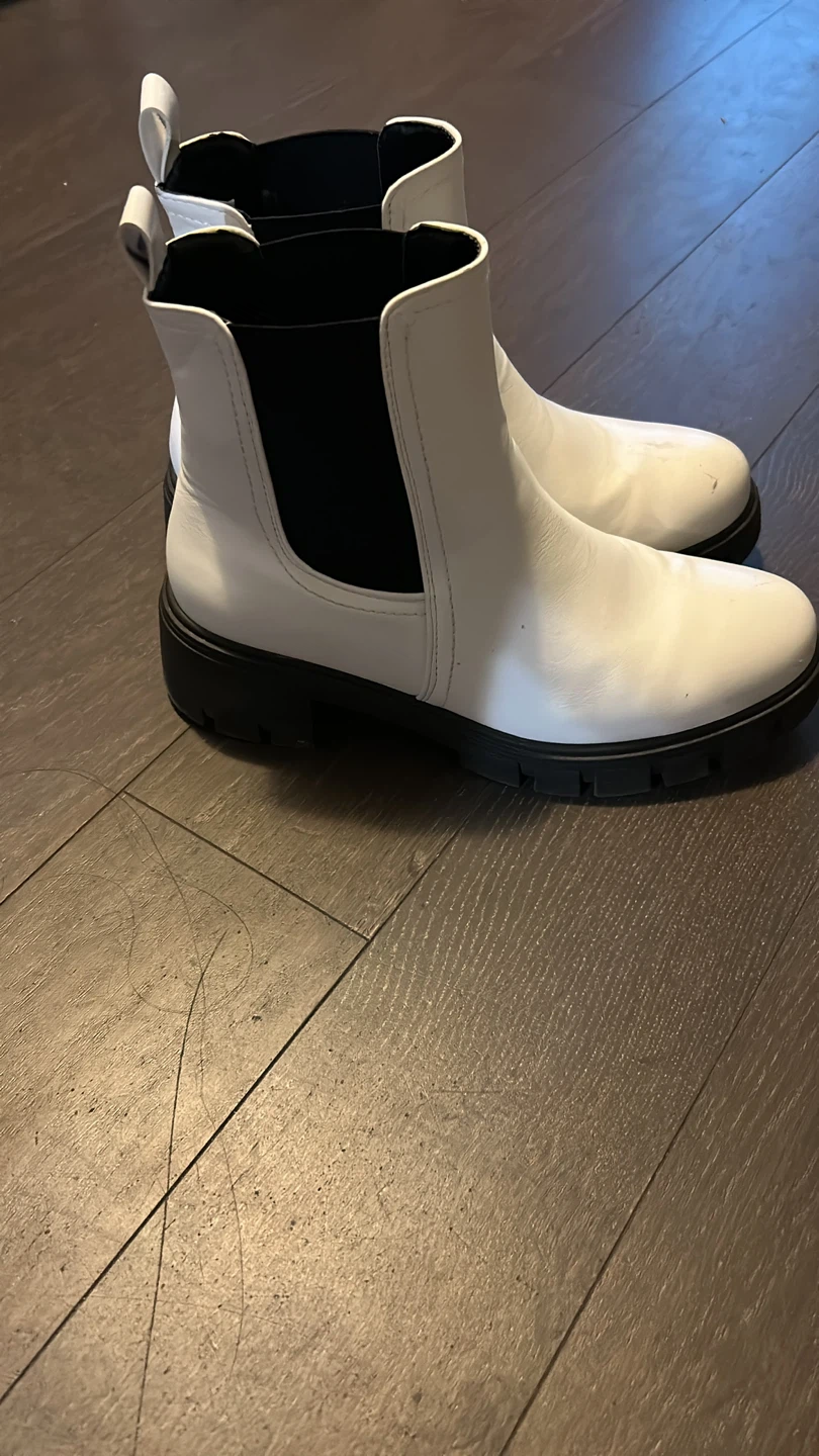 Refuge White Chelsea Boots 38 - photo 2