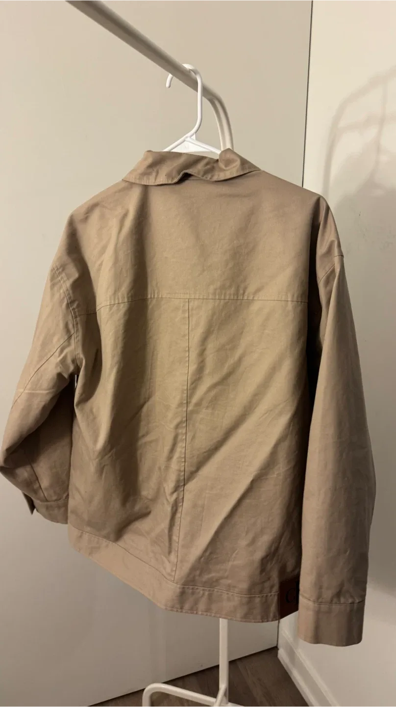 Calvin Klein Jeans Beige Jacket - Size M female image indicator(4)