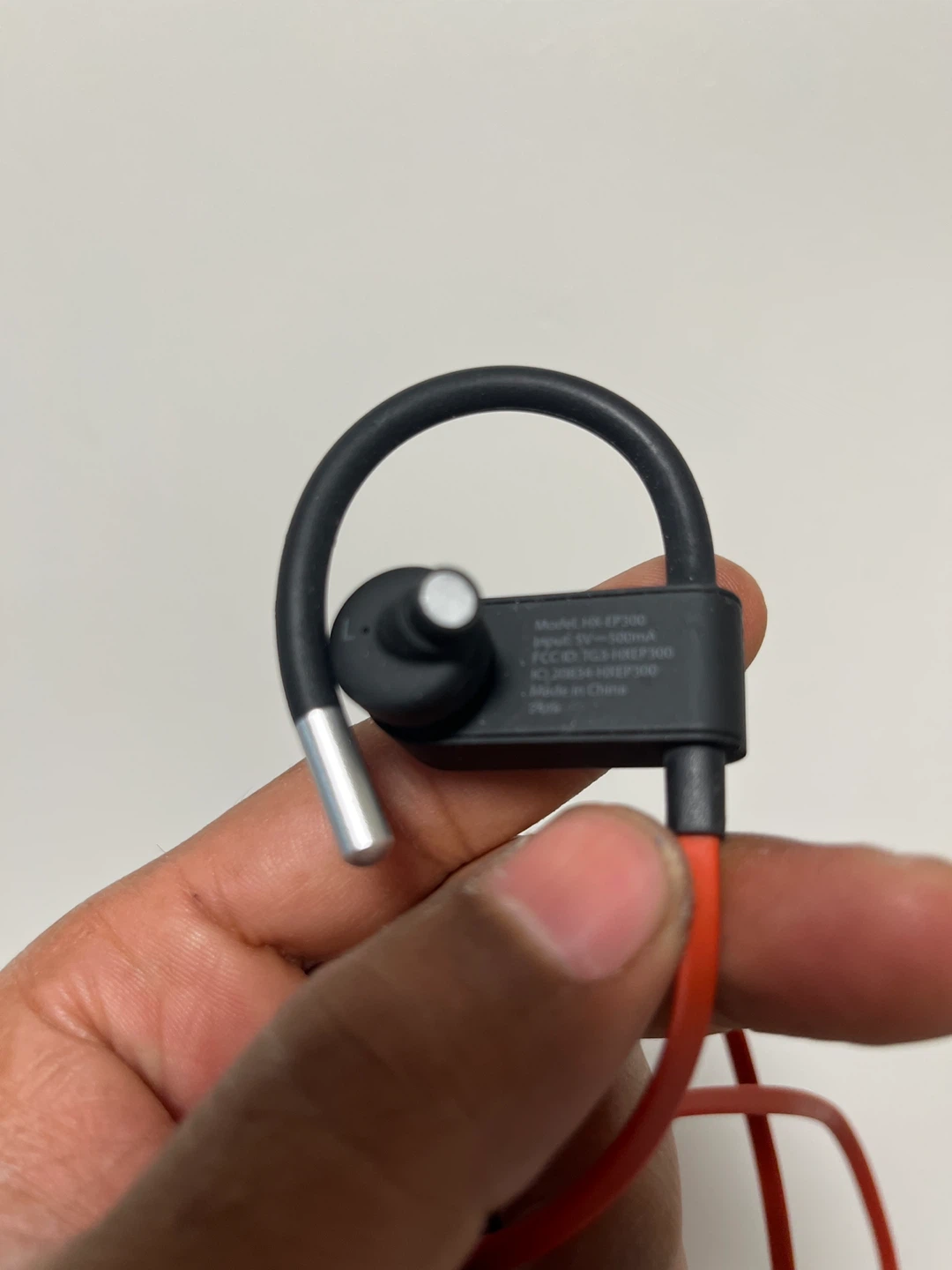HMOX HB-EP300 Bluetooth Headphones - Black & Red - photo 3