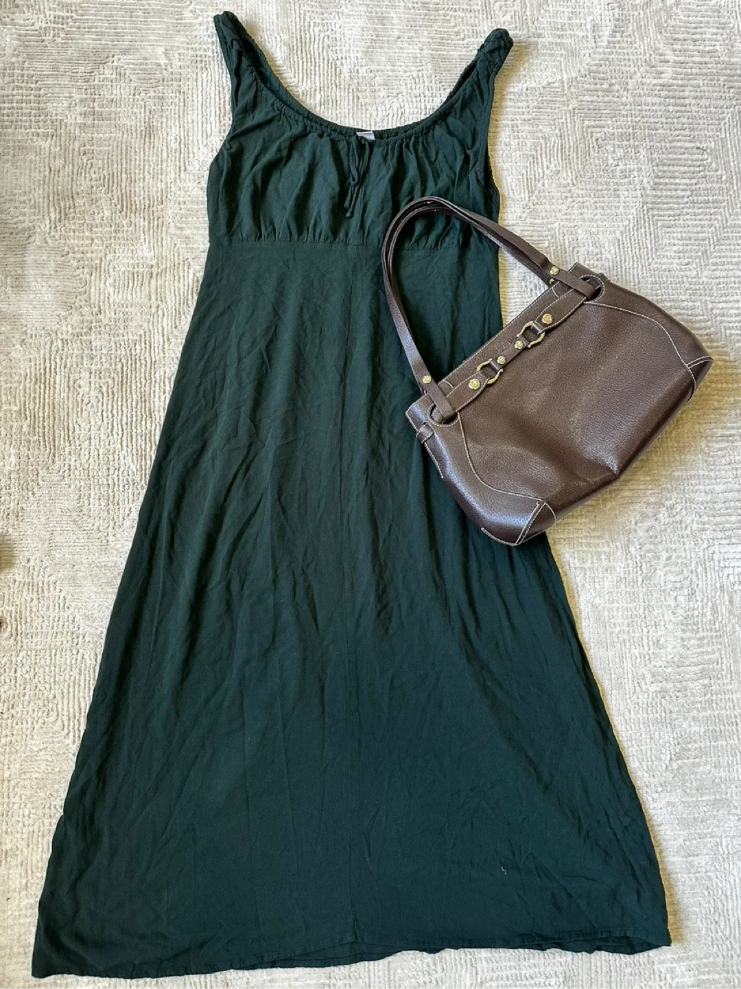 Green Fall Dress thumbnail