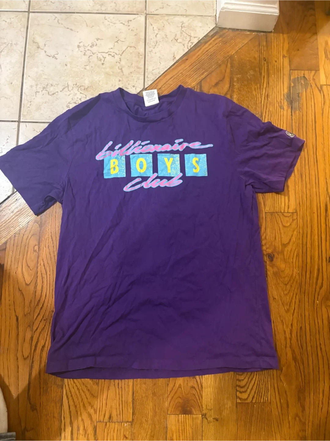 Billionaire Boys Club Purple T-Shirt thumbnail