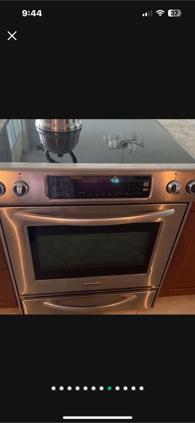 Full kitchen cabinets counter tops and appliances image indicator(9)